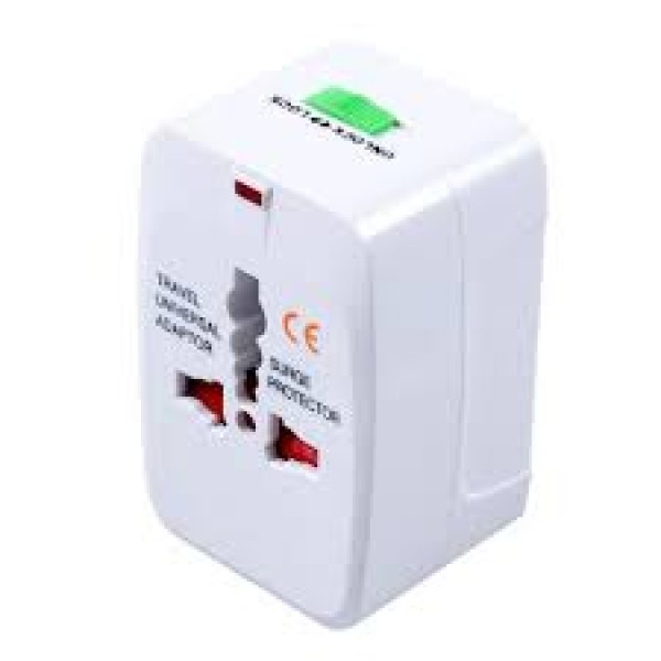 WORLD TRAVEL ADAPTOR WITH SURGE PROTECTION